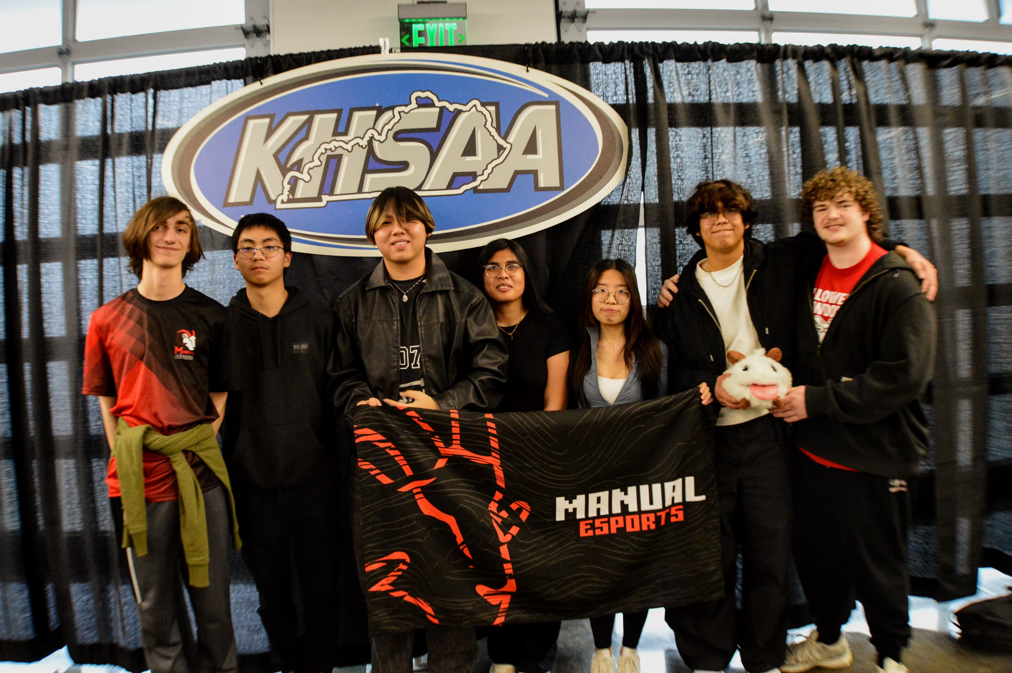 Manual Esports competitors at State Championship, Fall 2025
